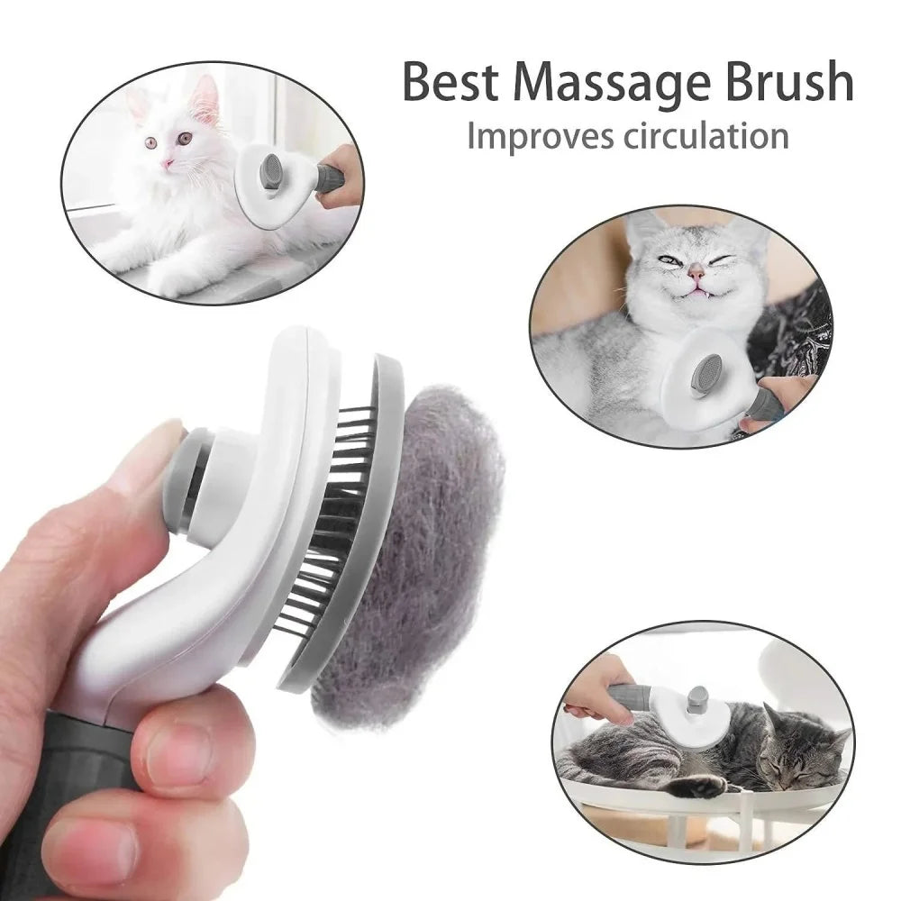 Stainless Steel Pet Shedding Comb