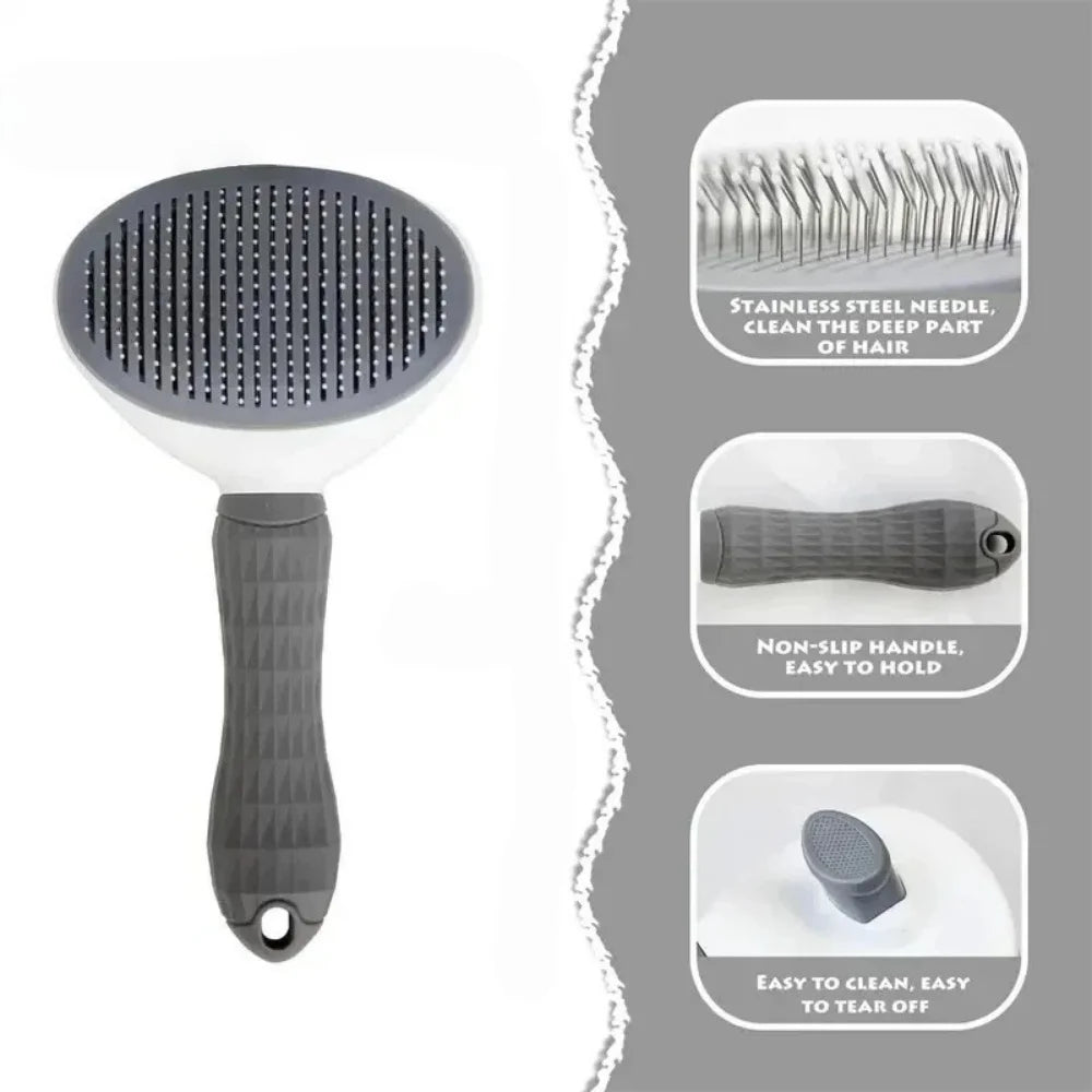Stainless Steel Pet Shedding Comb