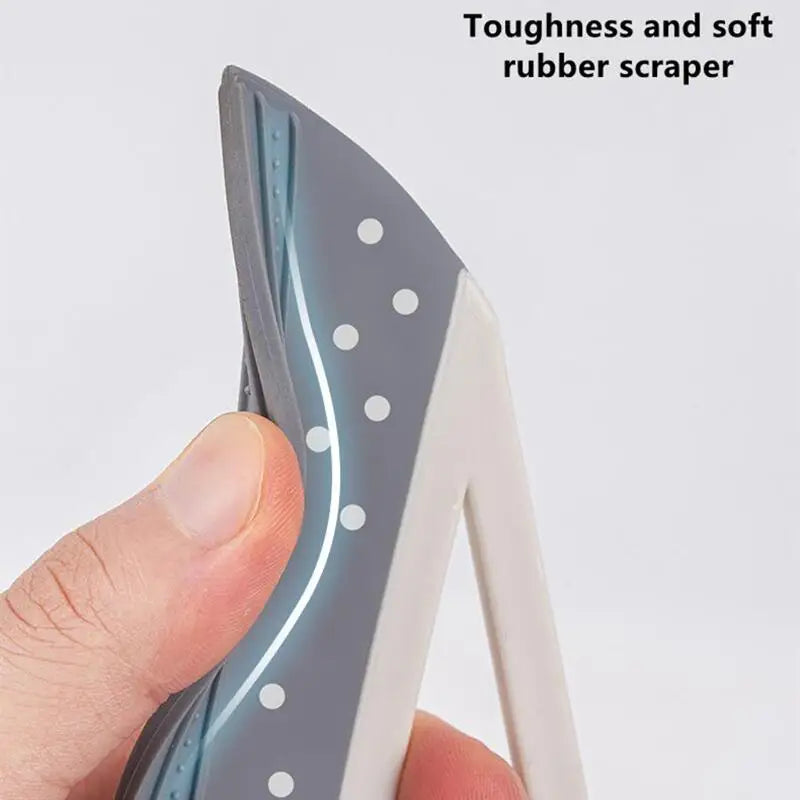 Pet Hair Rubber Broom and Squeegee