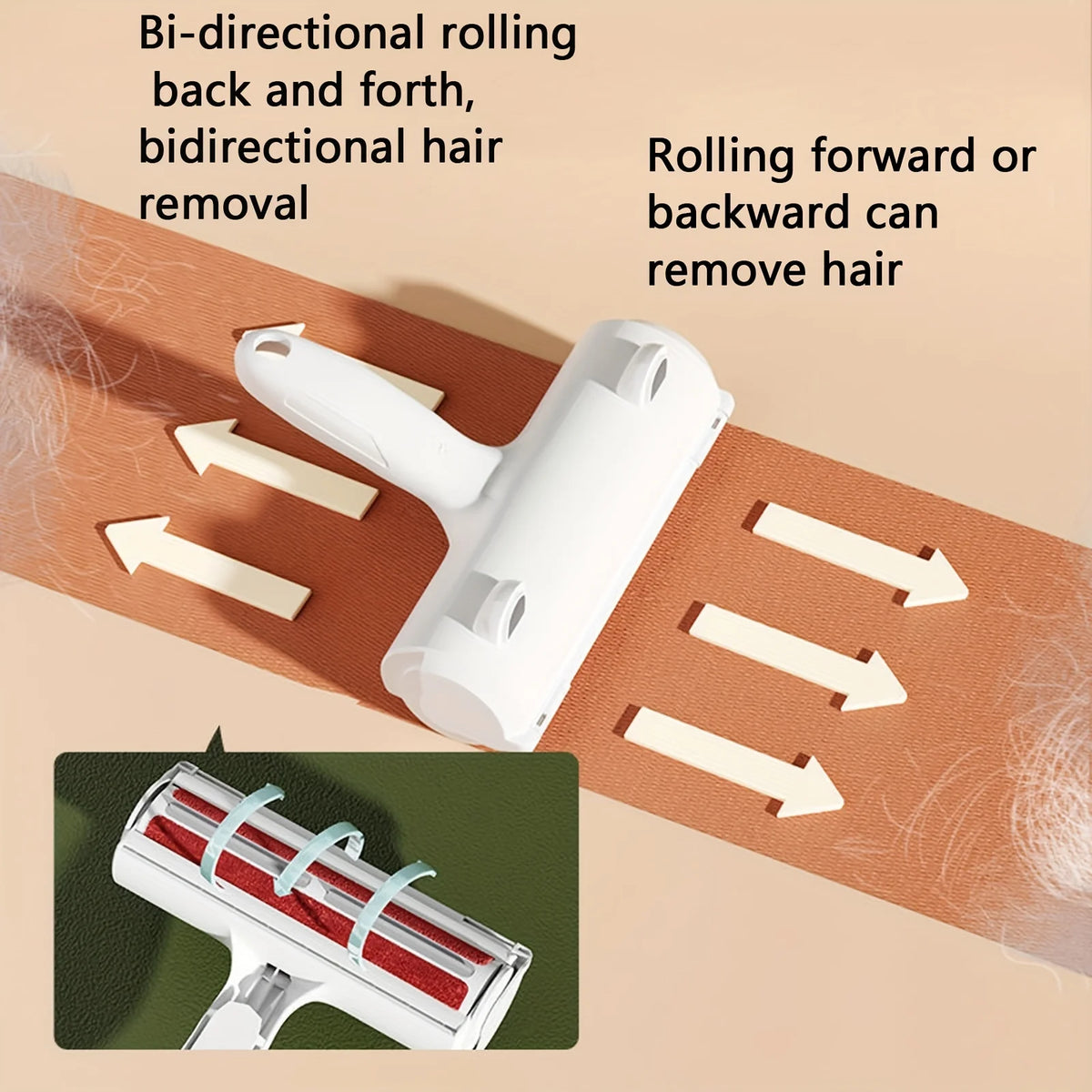 FurFree Self-Cleaning Pet Hair Roller